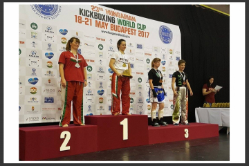 Dupla arany a budapesti Kick-box Világkupán