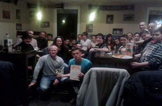 Jó hangulatban telt az évzáró az Etázs-ban