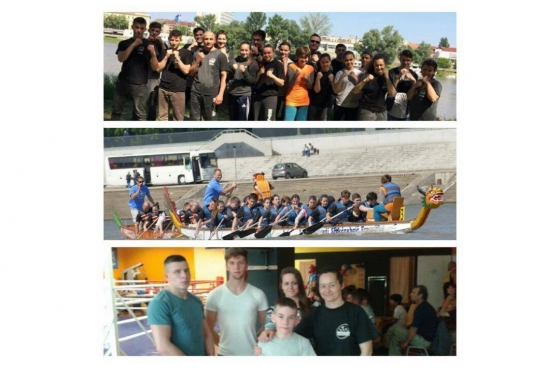 Szegedi bokszolók vízen és ringben