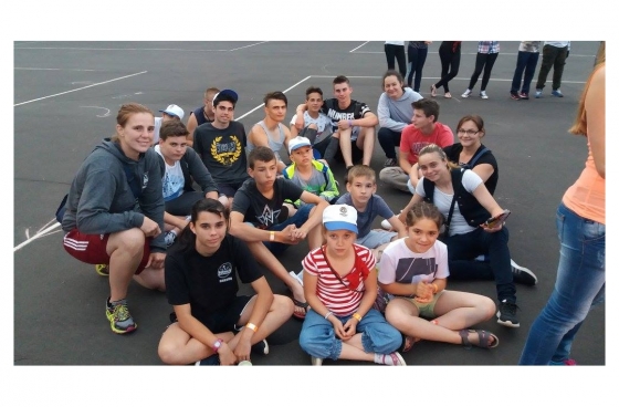 Zánkán táboroztunk