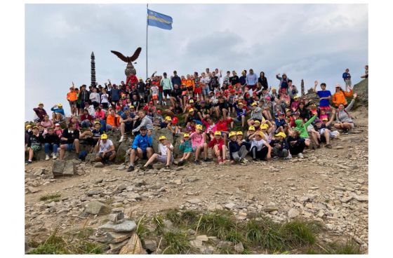 Böjte táborban a gyergyói csapattal