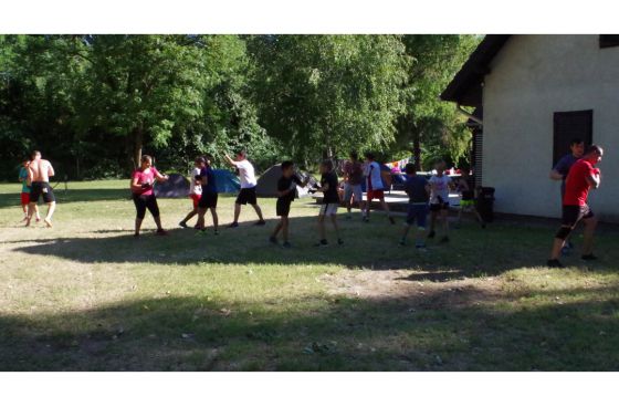 Csapatépítő edzőtábor a Sziksósfürdőn