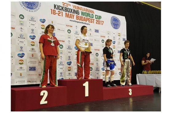 Dupla arany a budapesti Kick-box Világkupán