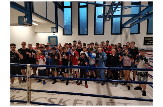 Kecskeméti sparringon a szegedi versenyzők