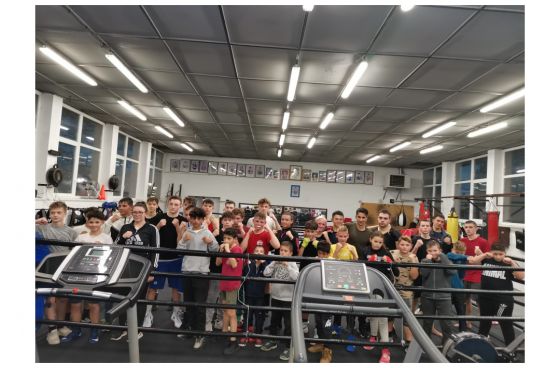 Közös edzés a Papp László Akadémián